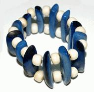 White-Blue Bracelet