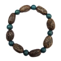 Olive Earth Harmony – Acai & Corteza Bracelet
