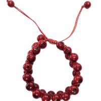 Classic Red Adjustable – Acai Seed Bracelet