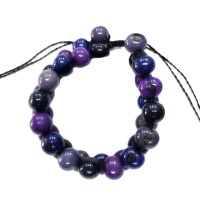 Violet Shades Adjustable – Acai Seed Bracelet