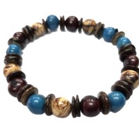 Coastal Earth Blend – Acai & Coconut Bracelet