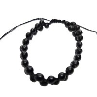 Classic Black Adjustable – Acai Seed Bracelet