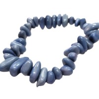 Sky Blue Tagua Flow Bracelet