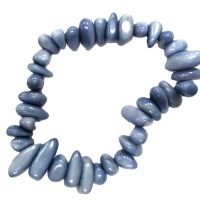 Sky Blue Tagua Flow Bracelet