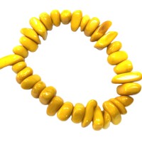 Bright Yellow Tagua Flow Bracelet