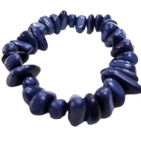 Soft Purple Tagua Flow Bracelet