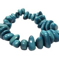 Turquoise Tagua Flow Bracelet