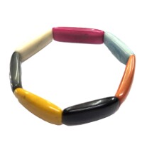 Urban Color Fusion – Tagua Bracelet