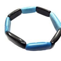 Night Sky Contrast – Tagua Bracelet