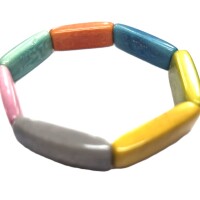 Color Spectrum Line – Tagua Bracelet