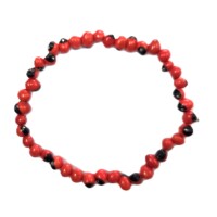 Classic Mini Huayruro – Traditional Seed Bracelet