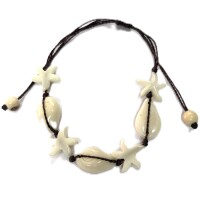 Ocean Star Elegance – Tagua Bracelet