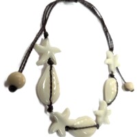 Ocean Star Elegance – Tagua Bracelet