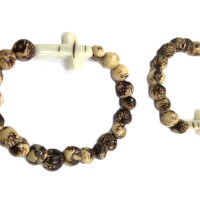 Sacred Faith Cross – Tagua Bracelet