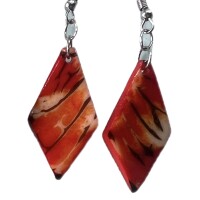 Amazon Prism – Artisan Tagua Earrings