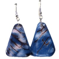 Forest Prism – Sustainable Tagua Earrings