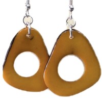 Sierra Orbit – Artisan Tagua Earrings