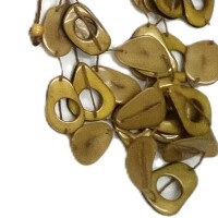 Amber Cascade – Sustainable Tagua Necklace