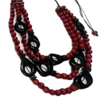 Azure Canopy – Handmade Tagua Elegance