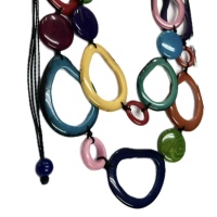 Ivory Dusk – Sustainable Statement Tagua Necklace