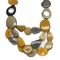 Golden Orchid – Handmade Sustainable Tagua Jewelry