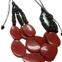 Luna Meadow – Artisan Vegan Ivory Necklace