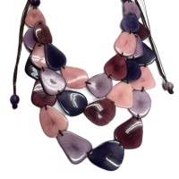 Fern Radiance – Handmade Ecuador Vegetable Ivory Necklace