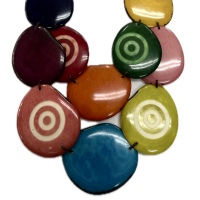 Solstice Bloom – Elegant Handmade Tagua Necklace