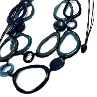 Celeste Harvest – Handmade Tagua Statement Necklace