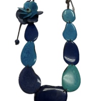 Amber Orchid – Sustainable Adjustable Tagua Necklace