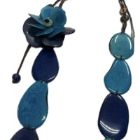 Amber Orchid – Sustainable Adjustable Tagua Necklace