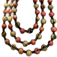 Pearl Horizon – Artisan Adjustable Tagua Necklace