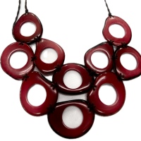 Ivory Cascade Bloom – Artisan Handmade Tagua Jewelry