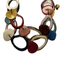 Sunset Canela – Sustainable Adjustable Tagua Necklace