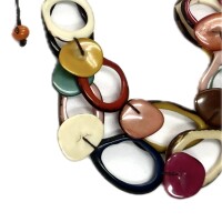 Sunset Canela – Sustainable Adjustable Tagua Necklace