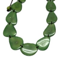 Emerald Whisper – Artisan Sustainable Tagua Necklace