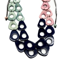 Ivory Sol Bloom – Handmade Tagua Necklace