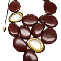 Luna Coral Bloom – Elegant Vegetable Ivory Jewelry