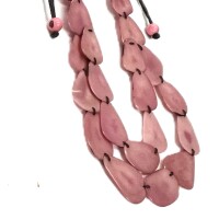 Sierra Golden Laurel – Artisan Eco Tagua Necklace