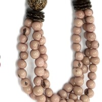 Coral Meadowlight – Sustainable Handmade Tagua Necklace