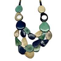 Andes Orchid Glow – Handmade Sustainable Necklace