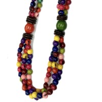 Terra Pearl Whisper – Elegant Handmade Tagua Necklace