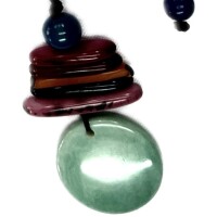 Emerald Orchid Bloom – Sustainable Adjustable Tagua Necklace